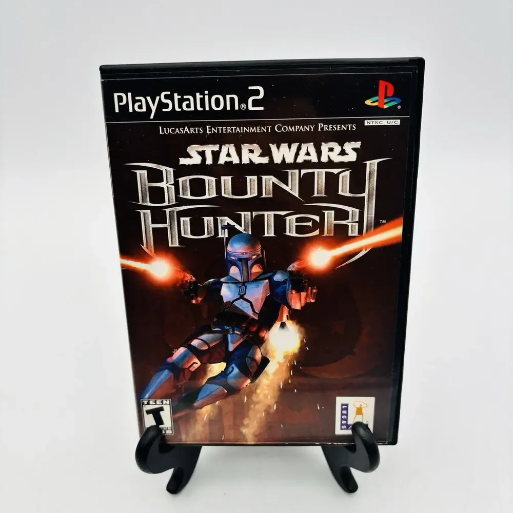 Star Wars Bounty Hunter - PlayStation 2 PS2 Game CIB - Tested Works Complete VG